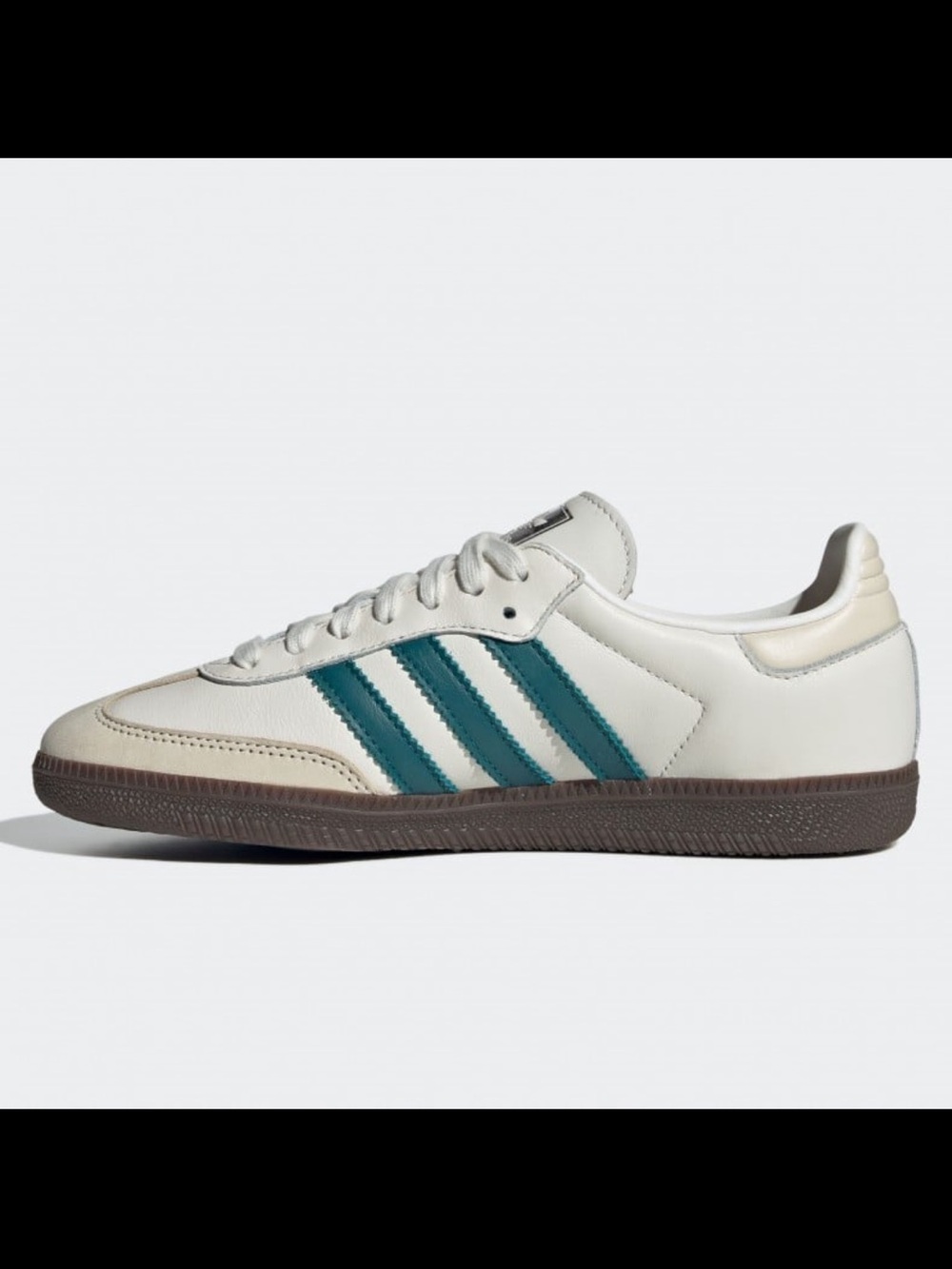 Adidas Samba OG Legacy Teal Cloud White Gum Sneakers Women’s 8 - Picture 3 of 9